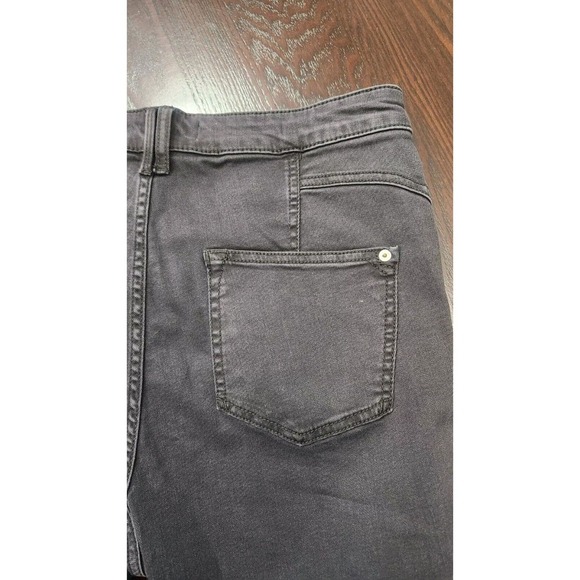 Anthropologie's Pilcro and the Letterpress High Rise Skinny Jeans Black 32 NWT - Picture 8 of 12